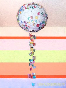 Lampadario fiori farfalle faidate DIY