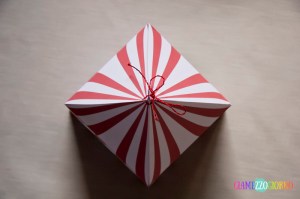 Scatola regalo circo faidate DIY