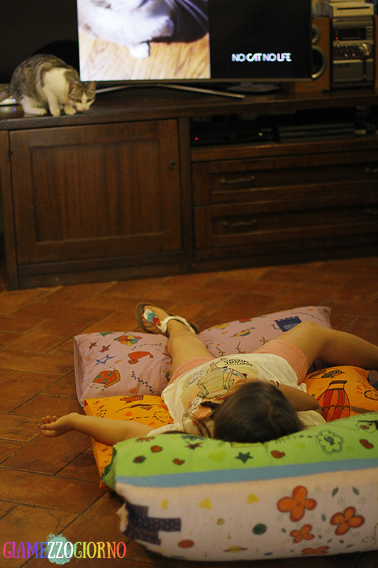 Sdraietta multicolor