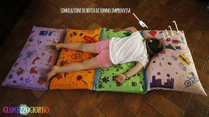 Sdraietta multicolor